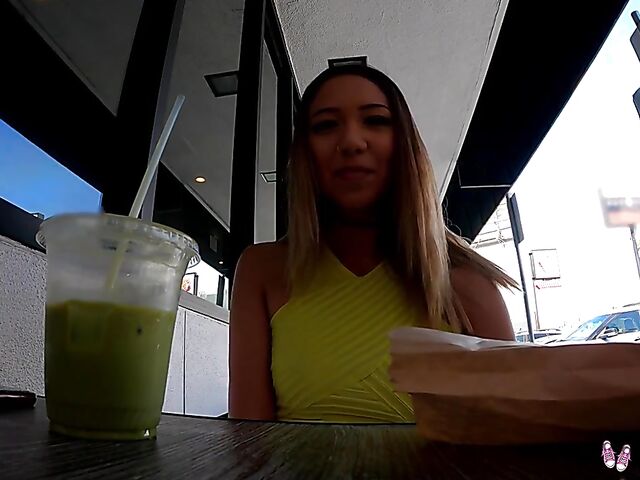 Kimora Quin - Exotic teen POV public park adventure