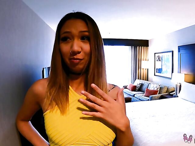 Kimora Quin - Exotic teen POV public park adventure