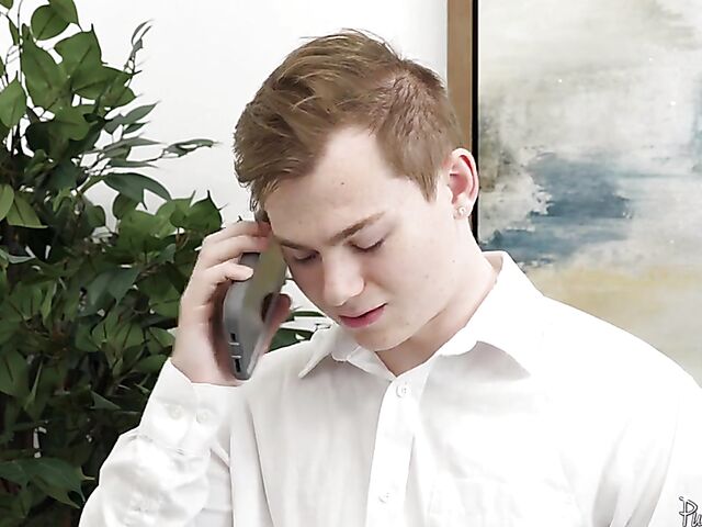 Hot sexy MILF Ophelia Kaan seduces a young guy