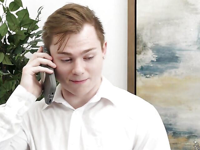 Hot sexy MILF Ophelia Kaan seduces a young guy