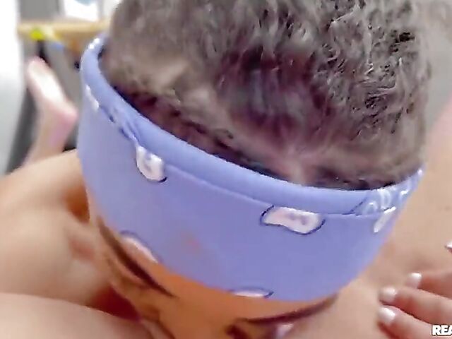 Girl on girl body paint fun with Ryder Rey and Zerella Skies