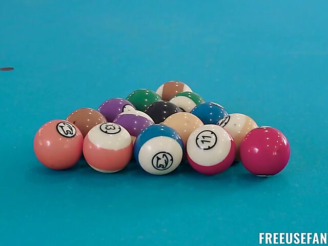 Free use pool table fuck with petite girl Freya Von Doom