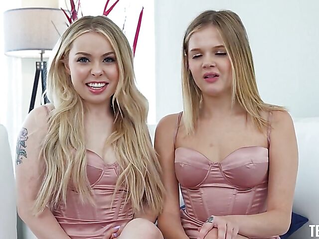 FFM step sister threesome with Coco Lovelock and Haley Spades