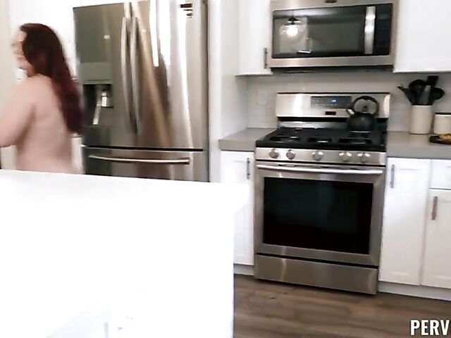 Emmy Demure - Busty redhead MILF POV fucked for your enjoyment