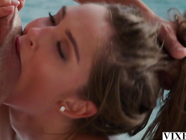 Beach sex on vacation with beautiful surfer Sonya Blaze