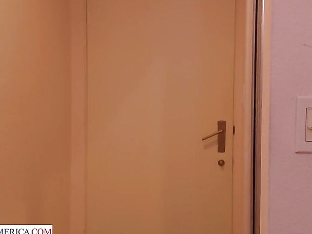 Skinny blonde Emma Starletto is good at it