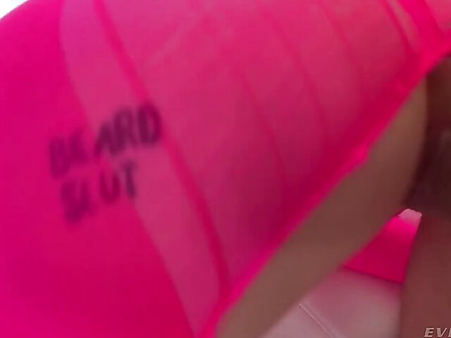 Pink pantyhose fuck with horny girl Fiona Sprouts