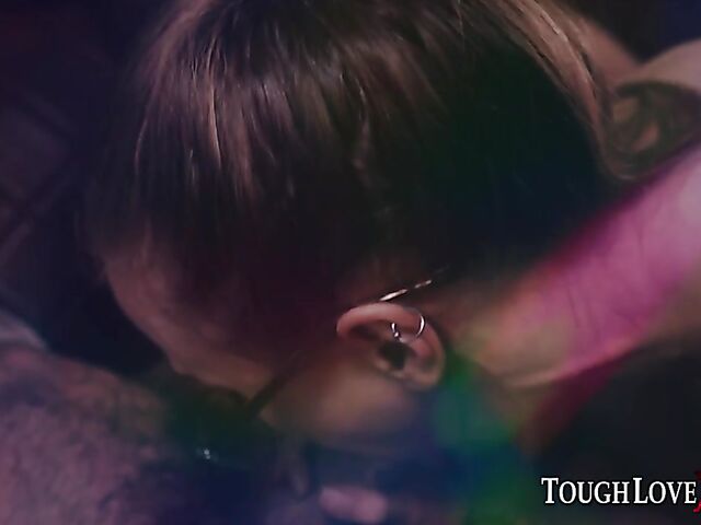 Hard cinema fuck with four-eyed Jacky Hoff