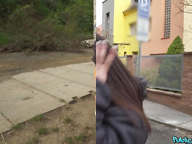 POV public fuck with money hungry Sara Diamante