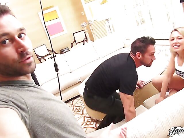 Porn backstage with Saya Song, Jillian Janson & Zoey Monroe