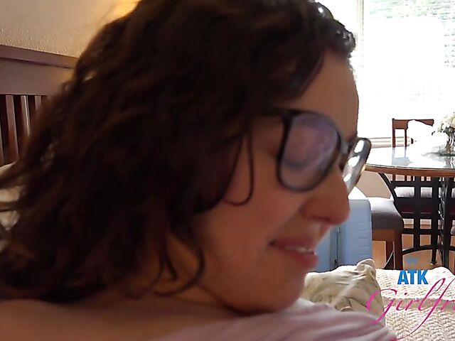 Leana Lovings - Teen with glasses POV adventure and fuck