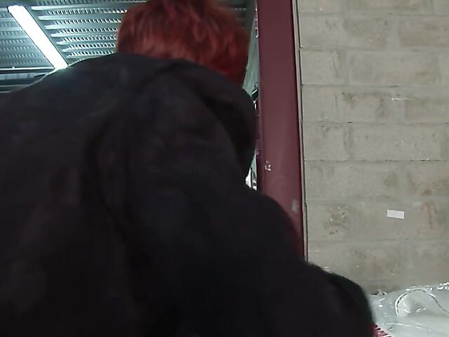 Katy Morlait - Short hair redhead mature anal with a horny guy