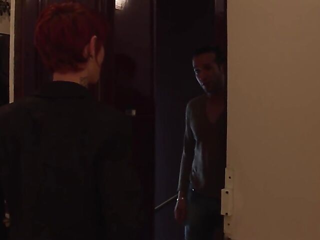 Katy Morlait - Short hair redhead mature anal with a horny guy