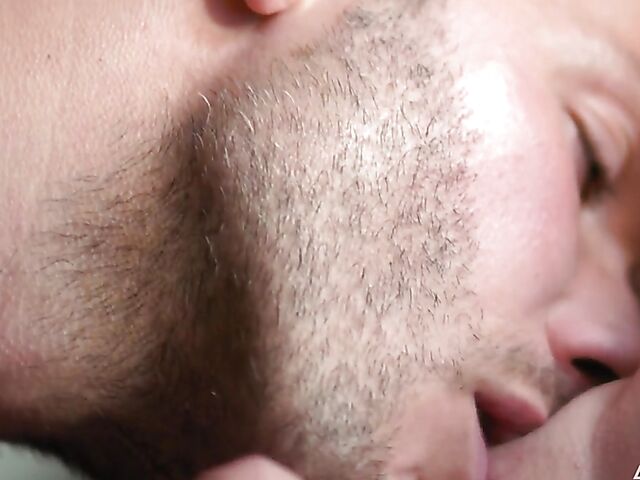 Skinny small tits blonde Emma Starletto seduces her bodyguard