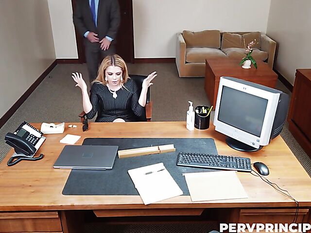 MILF job interview and sex with her new boss featuring Vivianne DeSilva