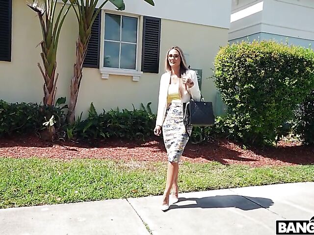 Mandy Rhea - Bang Bus MILF interracial ride during the lunch break