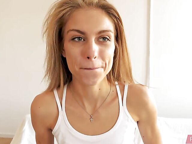 Bonnie Dolce - Sporty very skinny teen POV fucked