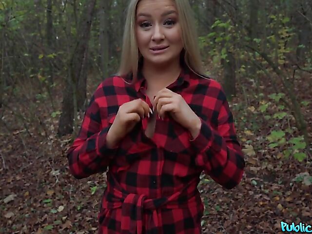 POV pick up fuck with Czech blonde Cayla Lyons