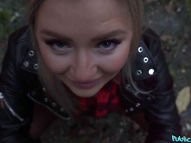 POV pick up fuck with Czech blonde Cayla Lyons