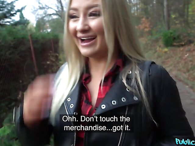 POV pick up fuck with Czech blonde Cayla Lyons