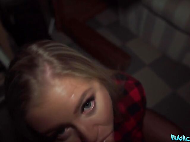 POV pick up fuck with Czech blonde Cayla Lyons