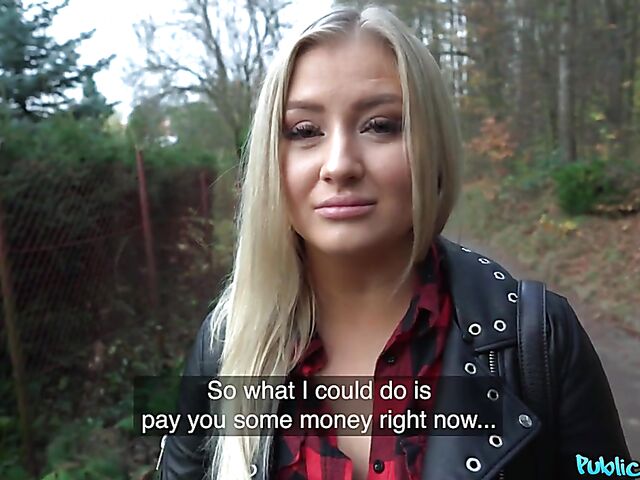 POV pick up fuck with Czech blonde Cayla Lyons