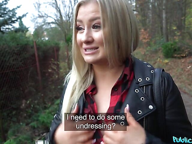 POV pick up fuck with Czech blonde Cayla Lyons