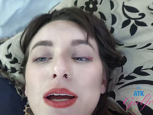 Cute young ATK girlfriend Lana Smalls in POV