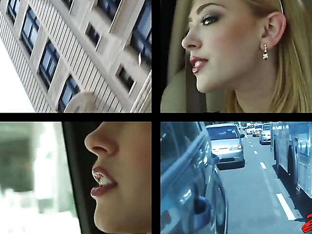 Stunning Kagney Linn Karter with perfect boobs gets her pierced pussy pounded by her roommate's boyfriend