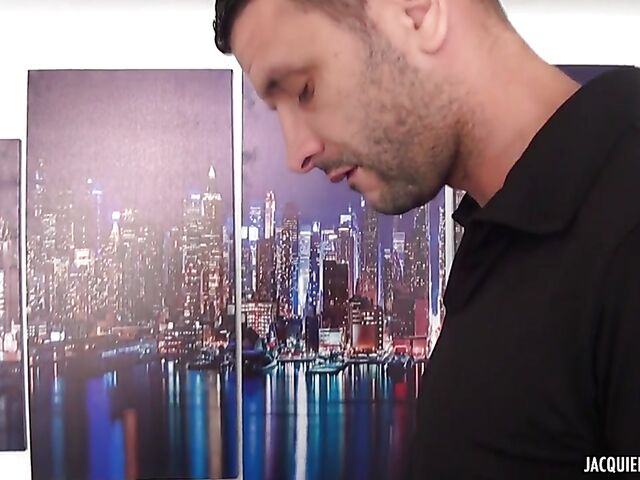 French anal fuck in lingerie and stockings with Anais