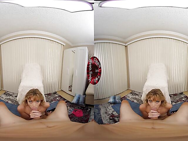 VR 3D yoga sex POV style with River Lynn