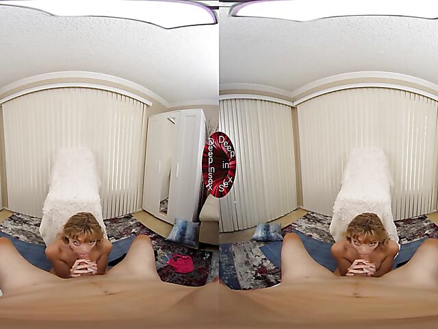 VR 3D yoga sex POV style with River Lynn