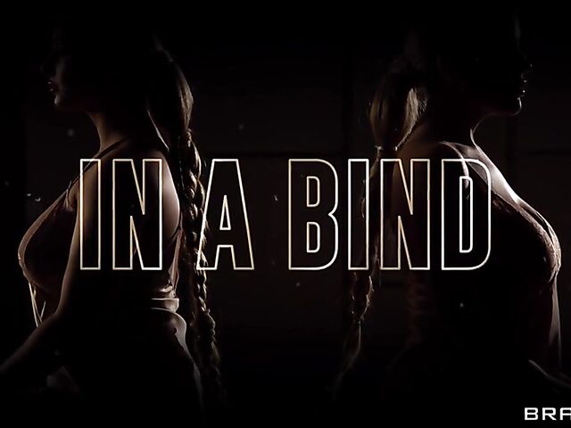 Big tits babes bound by braided hair threesome with Savannah Bond and Kayley Gunner