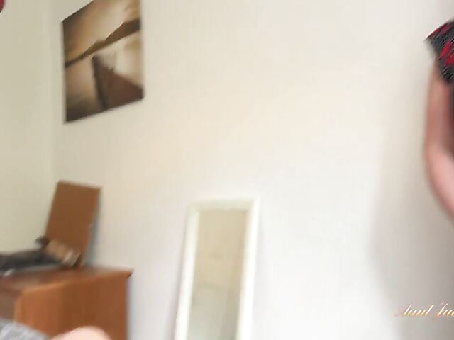 POV mom Olga Cabaeva takes a pounding in your bedroom