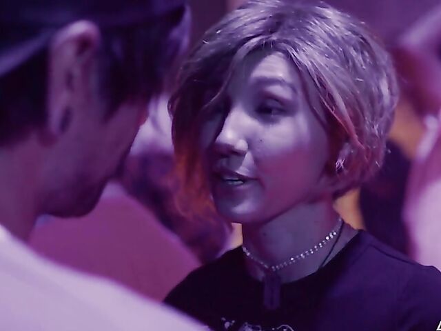 Maya Woulfe - Partying hard and riding cock on the roof at night