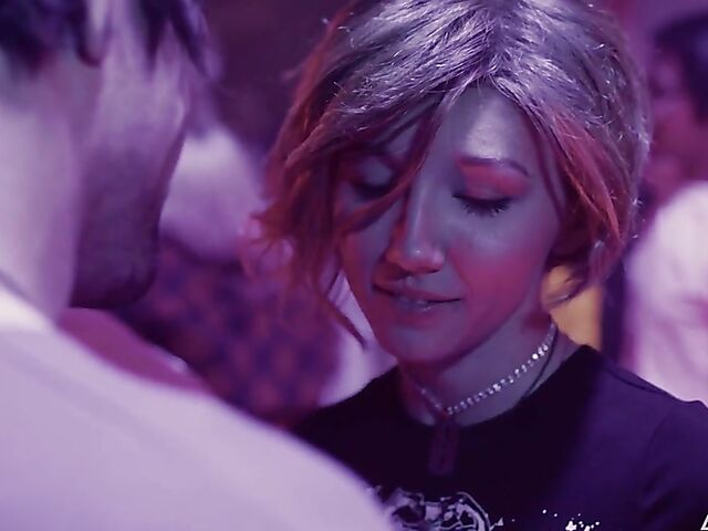 Maya Woulfe - Partying hard and riding cock on the roof at night