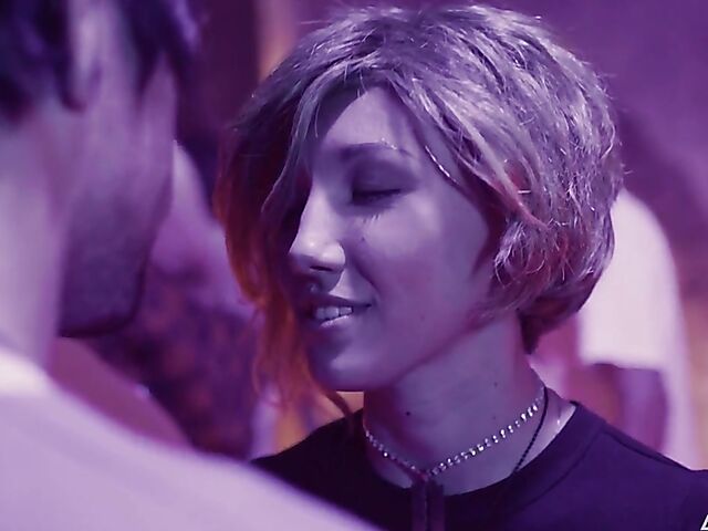 Maya Woulfe - Partying hard and riding cock on the roof at night