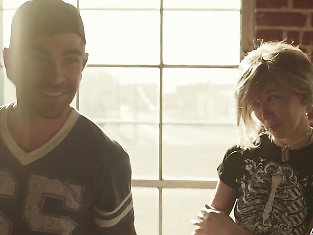 Maya Woulfe - Partying hard and riding cock on the roof at night