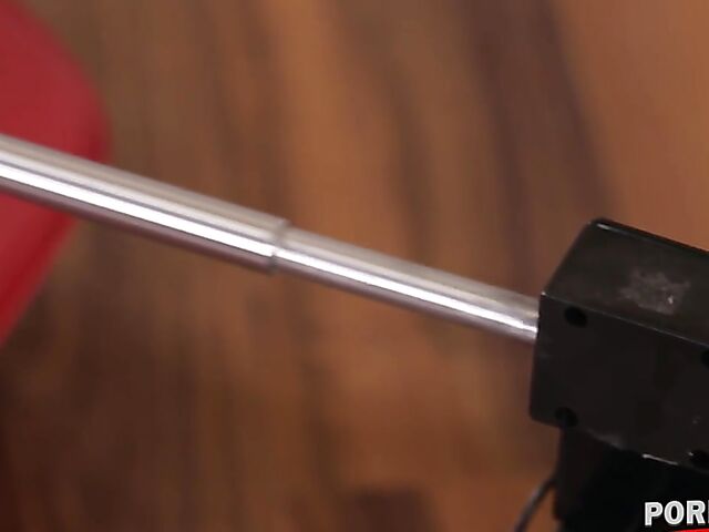 Fucking machine anal solo with stunning milf Shalina Devine