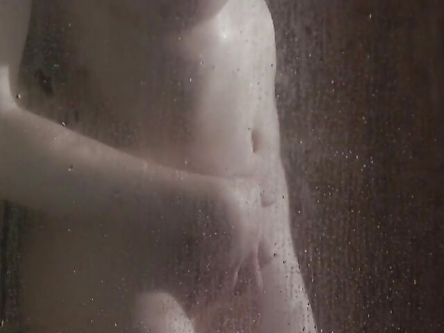 Sex in bed with young big tits babe Hazel Moore after shower