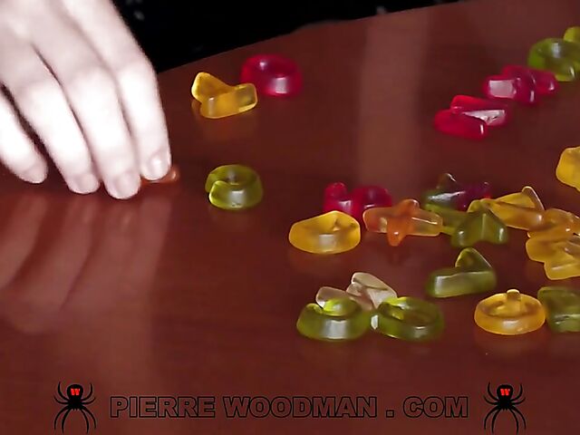 Petite DP slut Brenda Santos gets double fucked