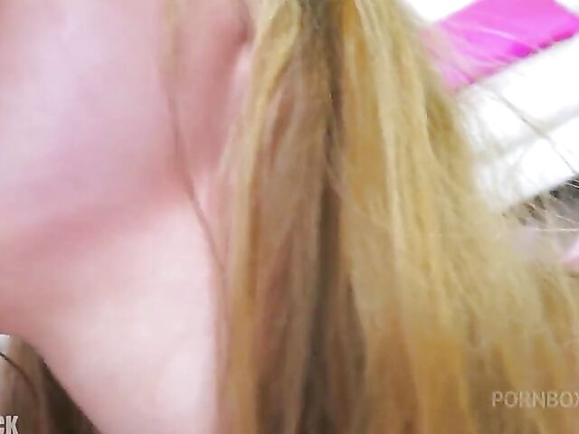 Deepthroat, rim job and hardcore fuck with teen slut Baby Kxtten