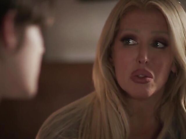 Alura Jenson - MILF huge tits fuck with her boy