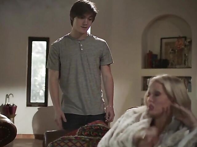 Alura Jenson - MILF huge tits fuck with her boy