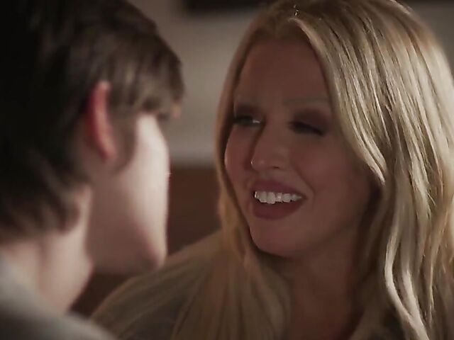 Alura Jenson - MILF huge tits fuck with her boy