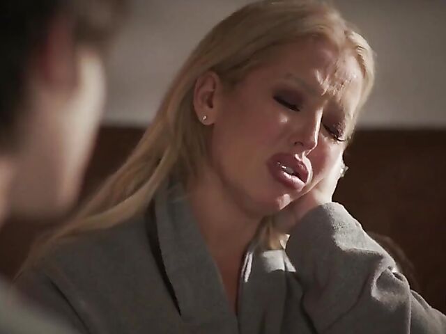 Alura Jenson - MILF huge tits fuck with her boy