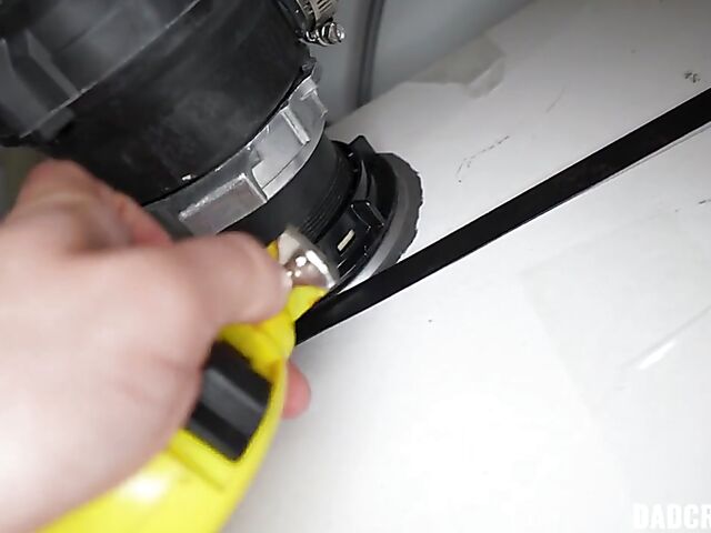 Blowjob after shower and POV fucking with adorable stepdaughter Mia Kay