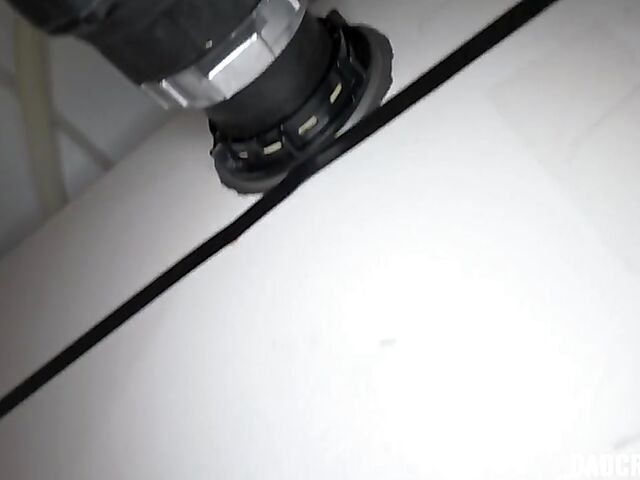 Blowjob after shower and POV fucking with adorable stepdaughter Mia Kay