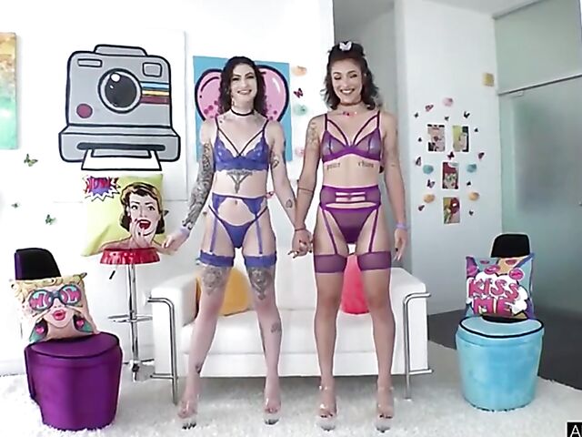 ATM FFM session with Lydia Black and Brooklyn Gray