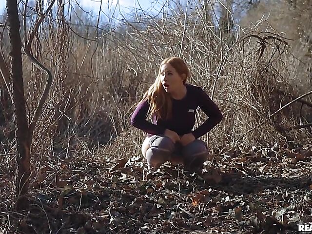 Kiara Lord - Fit redhead anal in ripped leggings